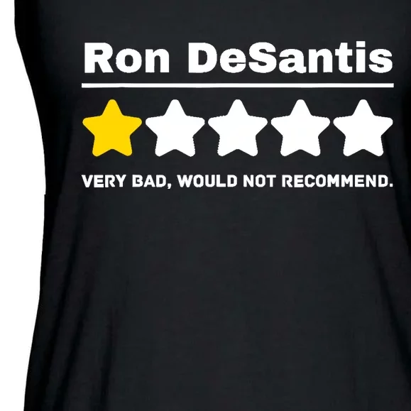 Anti-GOP Ron DeSantis Political Humor Funny Ladies Essential Flowy Tank