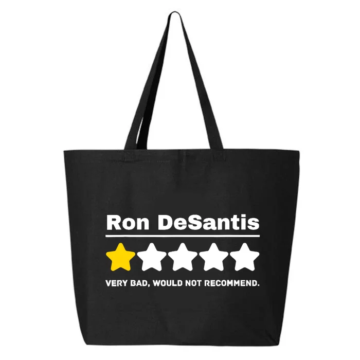 Anti-GOP Ron DeSantis Political Humor Funny 25L Jumbo Tote