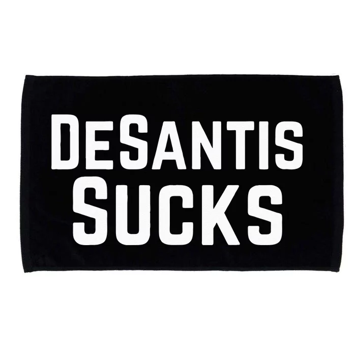 Anti Ron DeSantis Sucks Microfiber Hand Towel