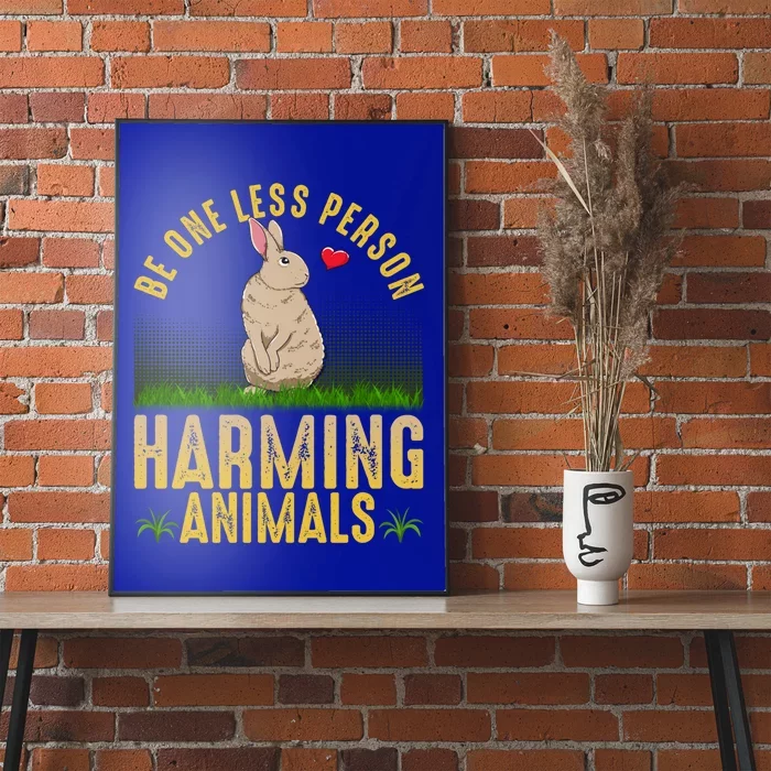 Animal Rights Don`t Harm Animals Giftagainst Animal Cruelity Gift Poster