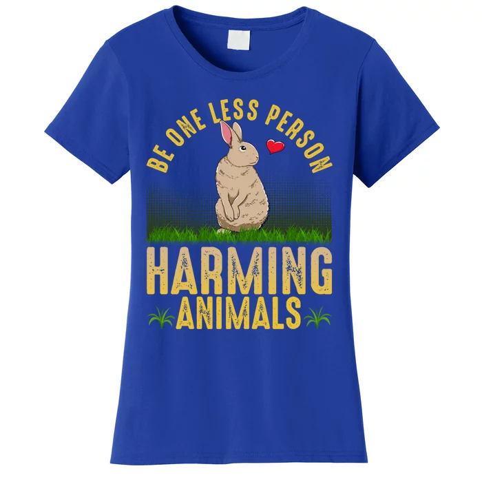 Animal Rights Don`t Harm Animals Giftagainst Animal Cruelity Gift Women's T-Shirt