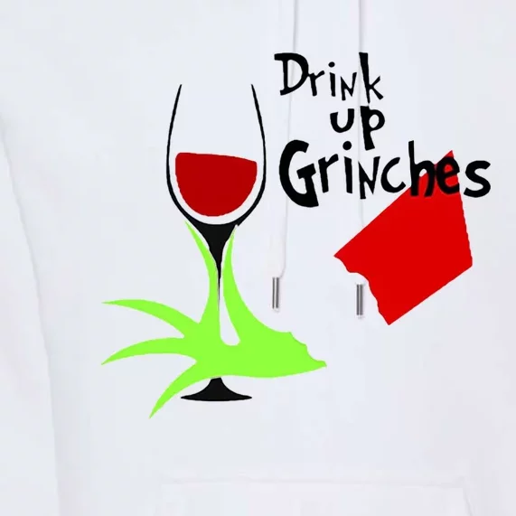 Amazing Retro Drink Up Grinches Christmas Premium Hoodie