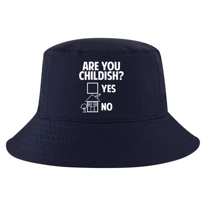 Are You Childish Yes Or No? Cool Comfort Performance Bucket Hat