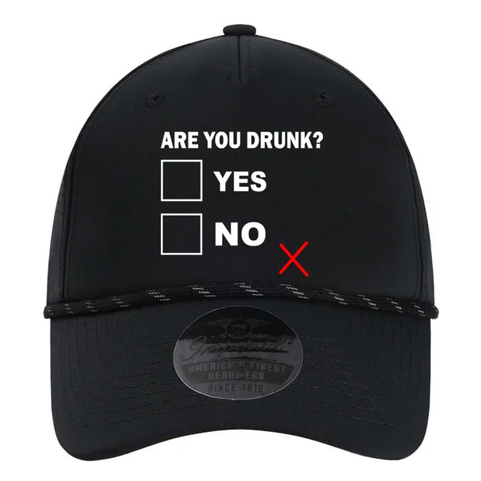 Are You Drunk? Yes or No Performance The Dyno Cap