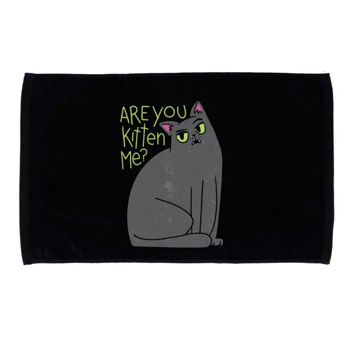 Are You Kitten Me Microfiber Hand Towel