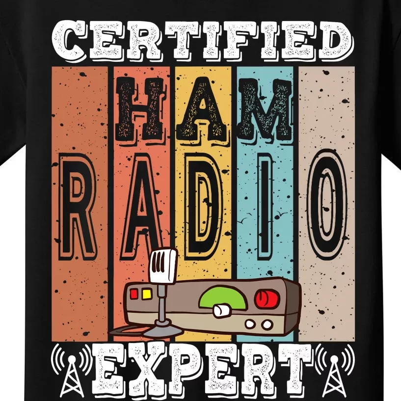 Amateur Radio Expert & Ham Radio Operator Kids T-Shirt