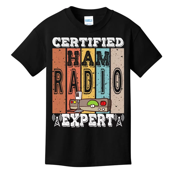 Amateur Radio Expert & Ham Radio Operator Kids T-Shirt