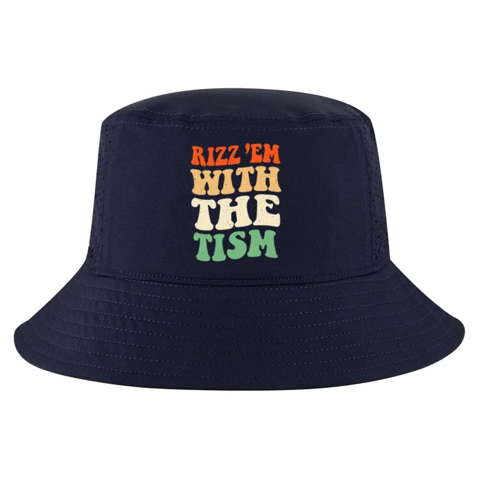 Autism Rizz Em With The Tism Funny Autistic Groovy Funny Gift Cool Comfort Performance Bucket Hat