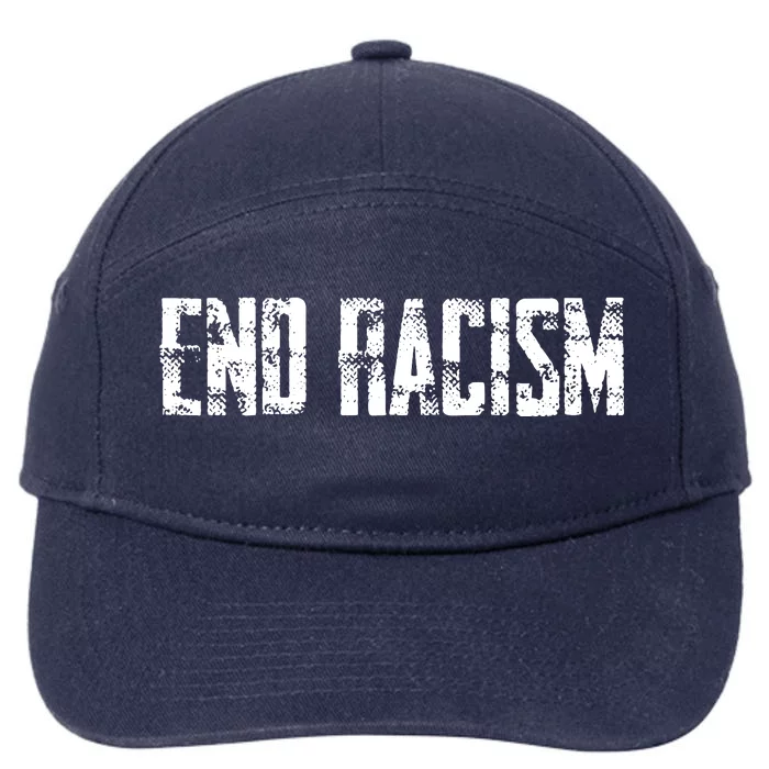 Anti Racism End Racism Tee 7-Panel Snapback Hat