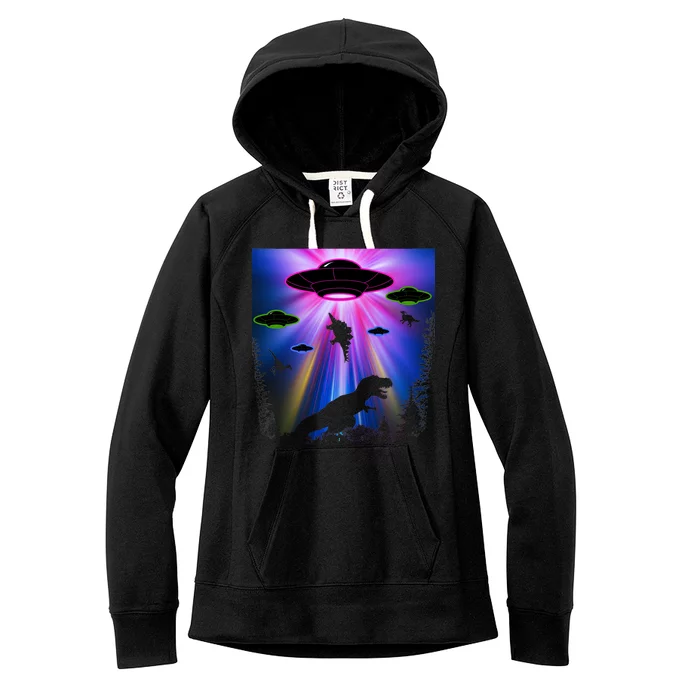 Area 51 Alien Takeover Women's Fleece Hoodie