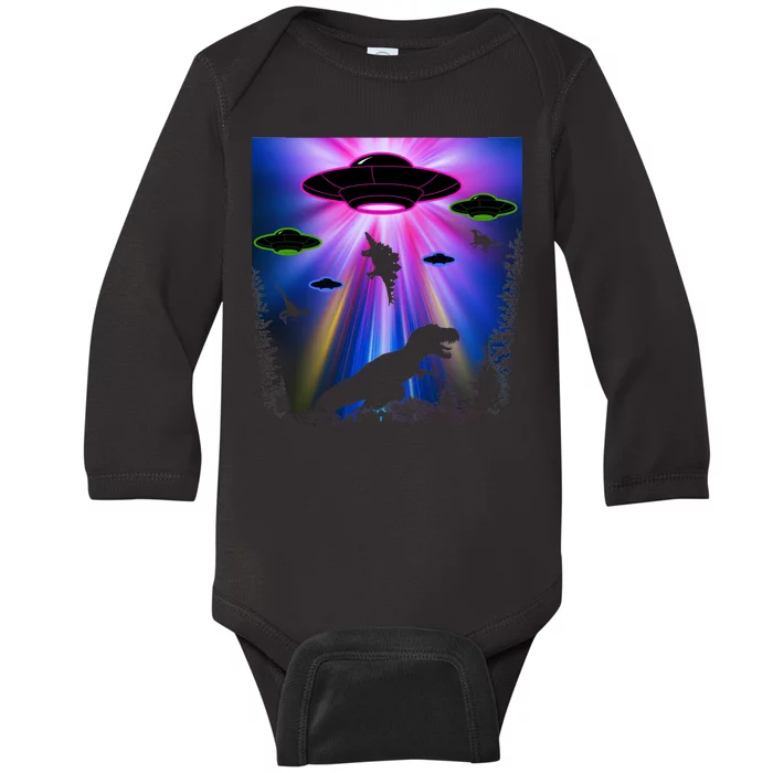 Area 51 Alien Takeover Baby Long Sleeve Bodysuit