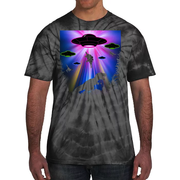 Area 51 Alien Takeover Tie-Dye T-Shirt