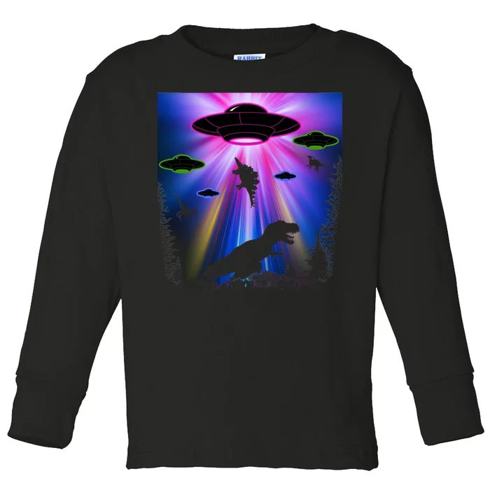 Area 51 Alien Takeover Toddler Long Sleeve Shirt