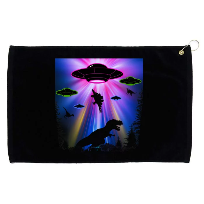 Area 51 Alien Takeover Grommeted Golf Towel