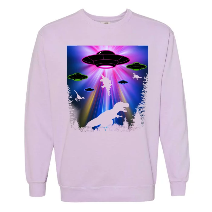 Area 51 Alien Takeover Garment-Dyed Sweatshirt