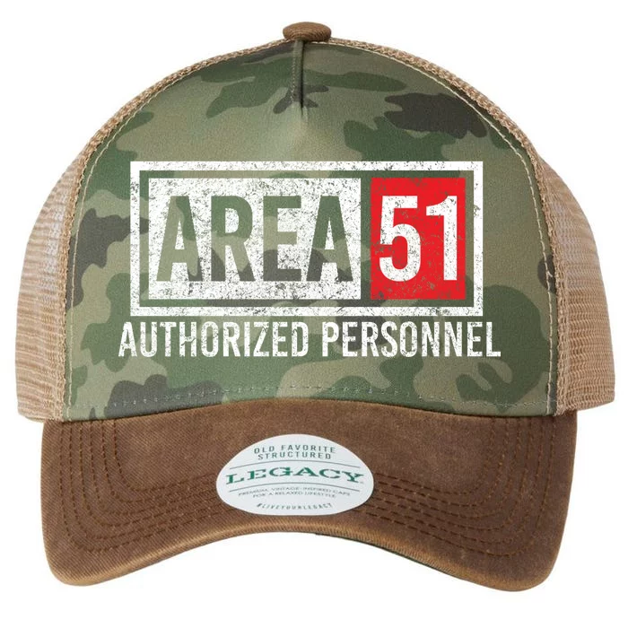 AREA 51 Authorized Personnel Legacy Tie Dye Trucker Hat