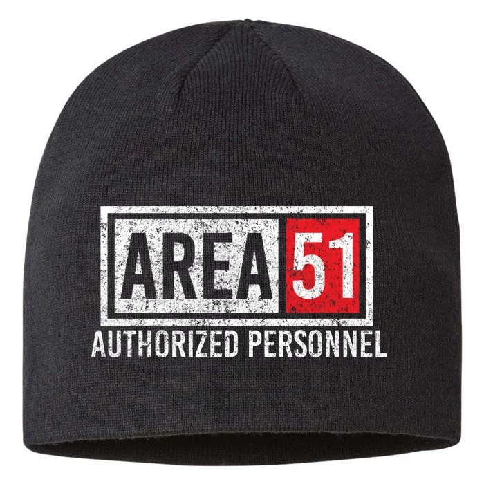 AREA 51 Authorized Personnel 8 1/2in Sustainable Knit Beanie