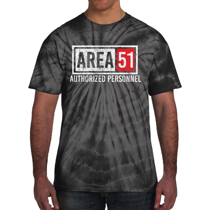 AREA 51 Authorized Personnel Tie-Dye T-Shirt