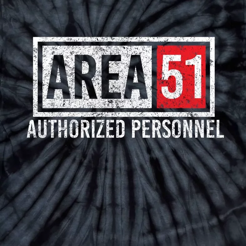 AREA 51 Authorized Personnel Tie-Dye T-Shirt