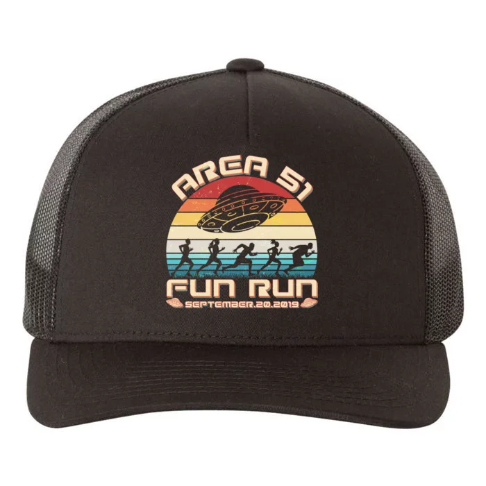 Area 51 Fun Run September 20 2019 Vintage Yupoong Adult 5-Panel Trucker Hat