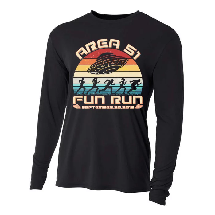 Area 51 Fun Run September 20 2019 Vintage Cooling Performance Long Sleeve Crew