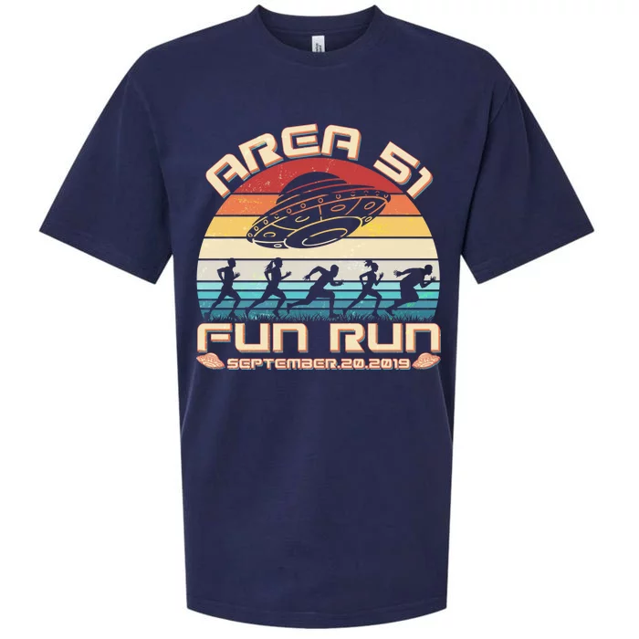 Area 51 Fun Run September 20 2019 Vintage Sueded Cloud Jersey T-Shirt