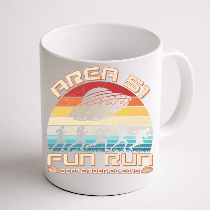 Area 51 Fun Run September 20 2019 Vintage Front & Back Coffee Mug