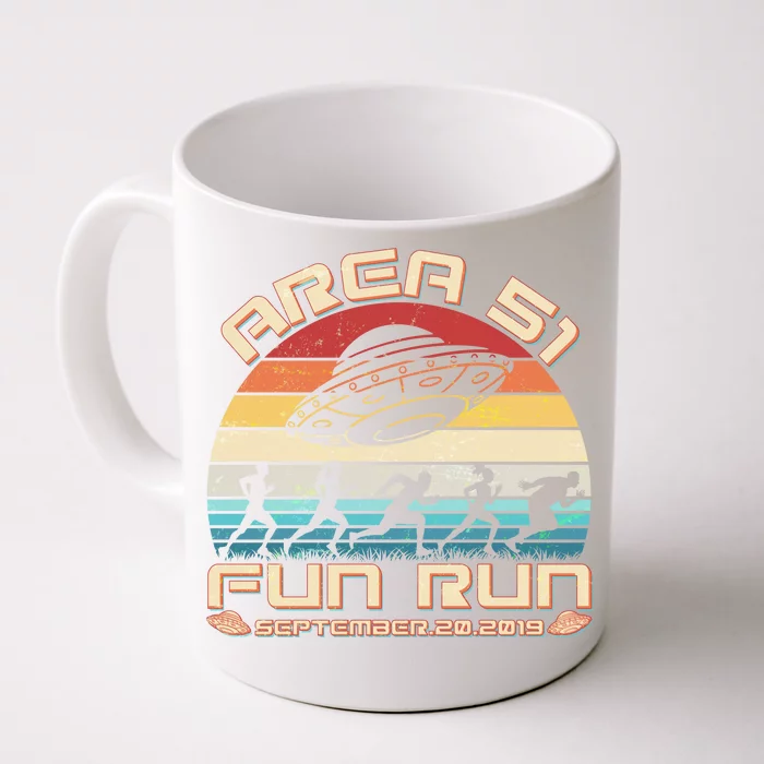 Area 51 Fun Run September 20 2019 Vintage Front & Back Coffee Mug