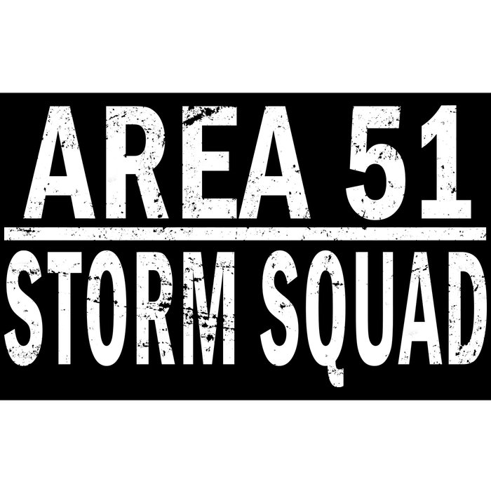 Area 51 Storm Squad Bumper Sticker