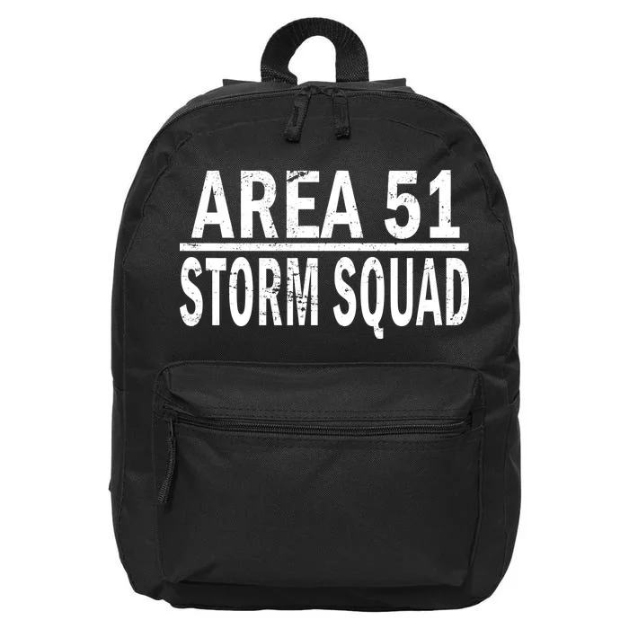 Area 51 Storm Squad 16 in Basic Backpack