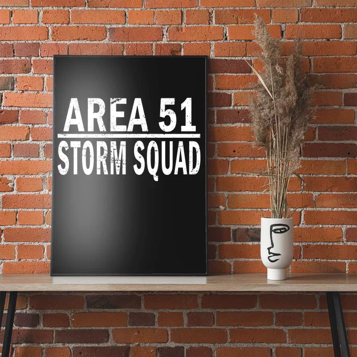 Area 51 Storm Squad Poster