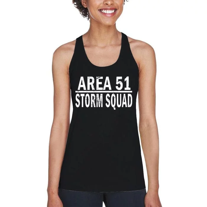 Area 51 Storm Squad Women's Racerback Tank