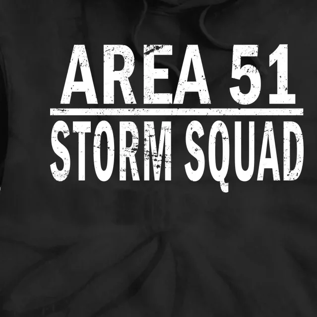 Area 51 Storm Squad Tie Dye Hoodie