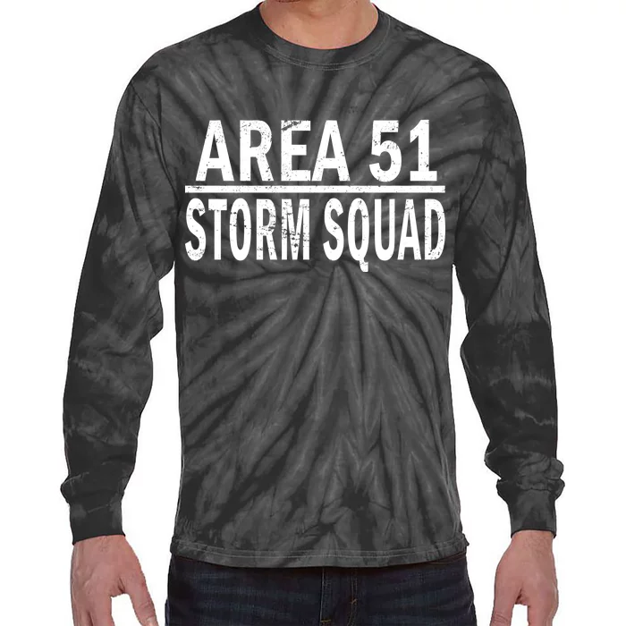 Area 51 Storm Squad Tie-Dye Long Sleeve Shirt