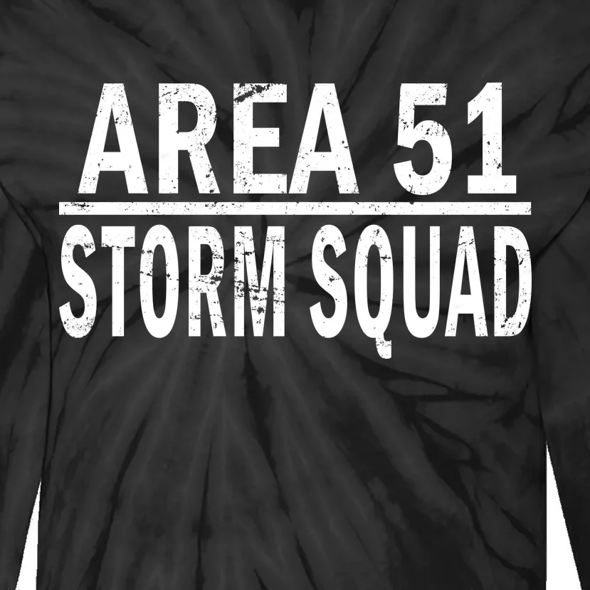 Area 51 Storm Squad Tie-Dye Long Sleeve Shirt