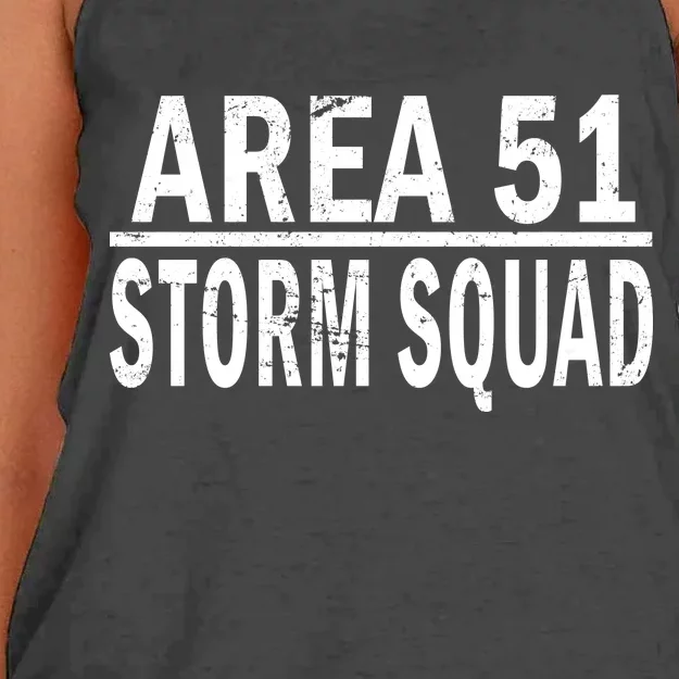 Area 51 Storm Squad Women's Knotted Racerback Tank