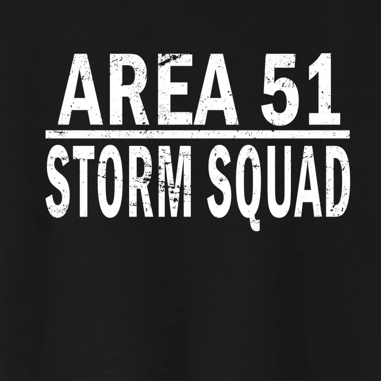 Area 51 Storm Squad Women's Crop Top Tee