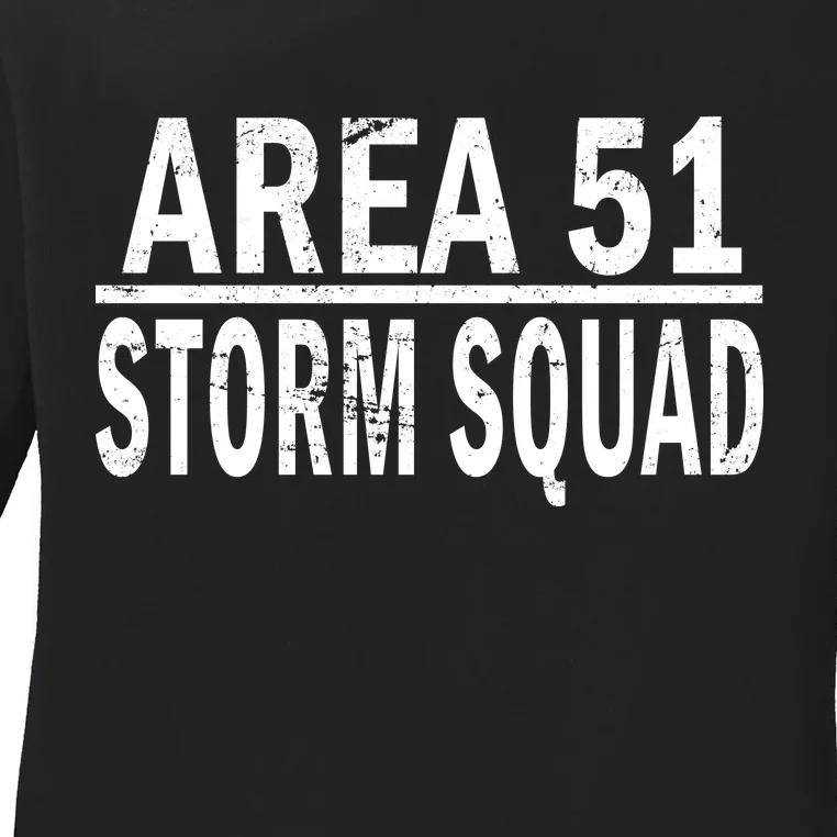 Area 51 Storm Squad Ladies Long Sleeve Shirt