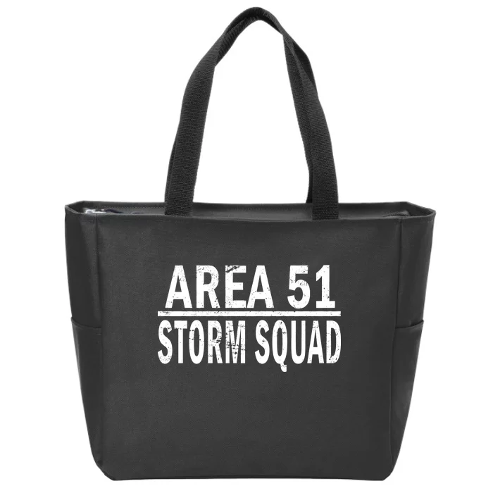 Area 51 Storm Squad Zip Tote Bag