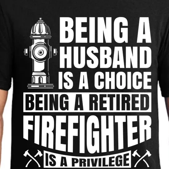 A Retired Firefighter Is A Privilege Gift Pajama Set