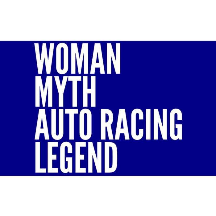 Auto Racing Funny Gift Myth Auto Racing Legend Meaningful Gift Bumper Sticker