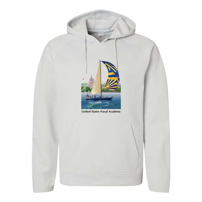 Annapolis Race Fleet Performance Fleece Hoodie