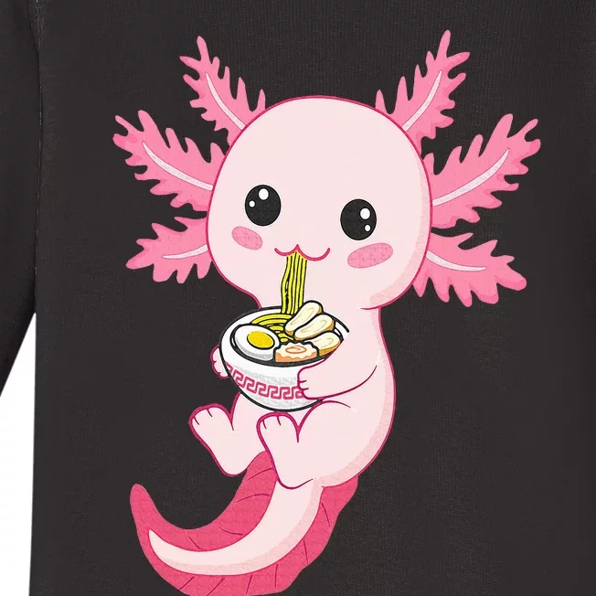 Axolotl Ra Funny Axolotls Baby Long Sleeve Bodysuit