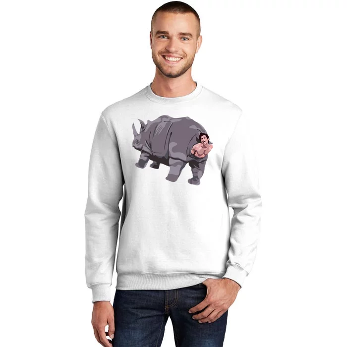 Ace Rhino Funny Humor Sweatshirt