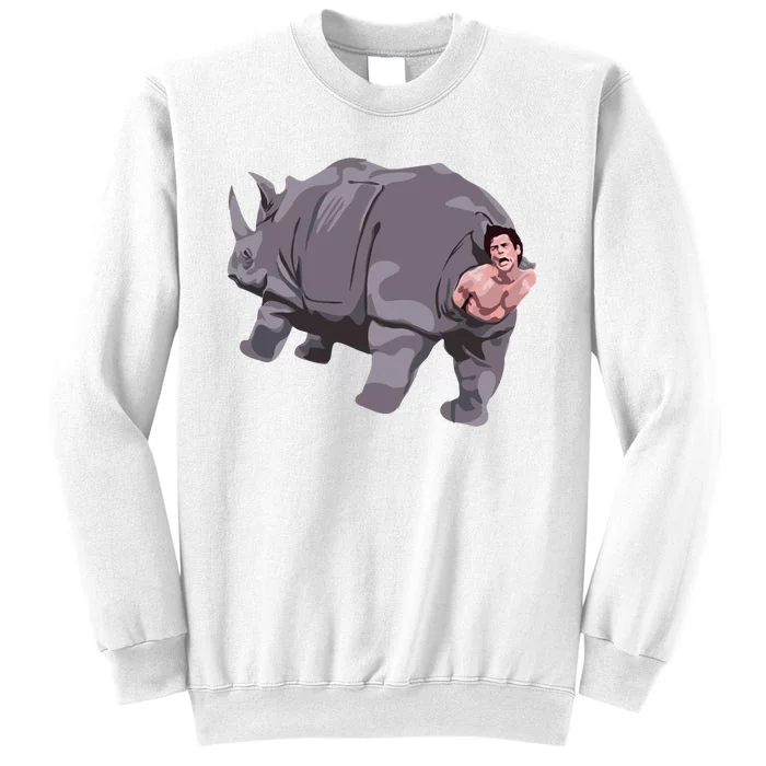 Ace Rhino Funny Humor Sweatshirt