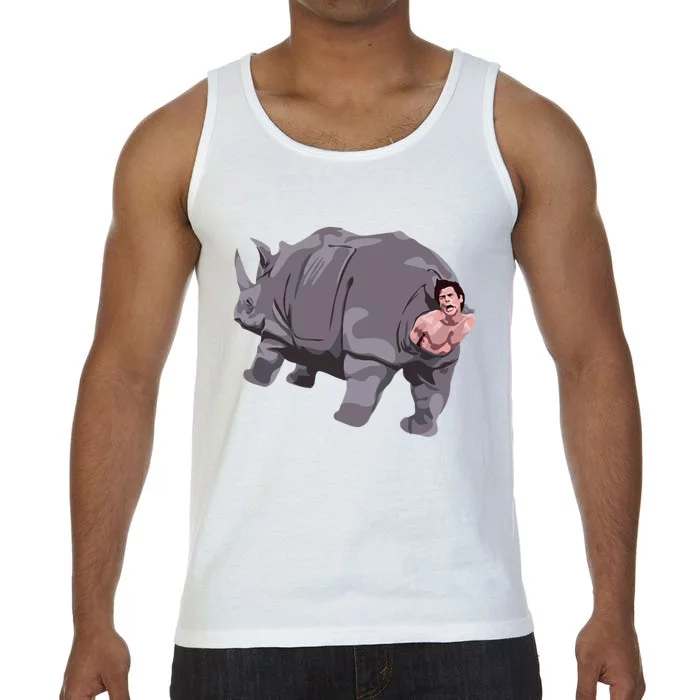 Ace Rhino Funny Humor Comfort Colors® Tank Top