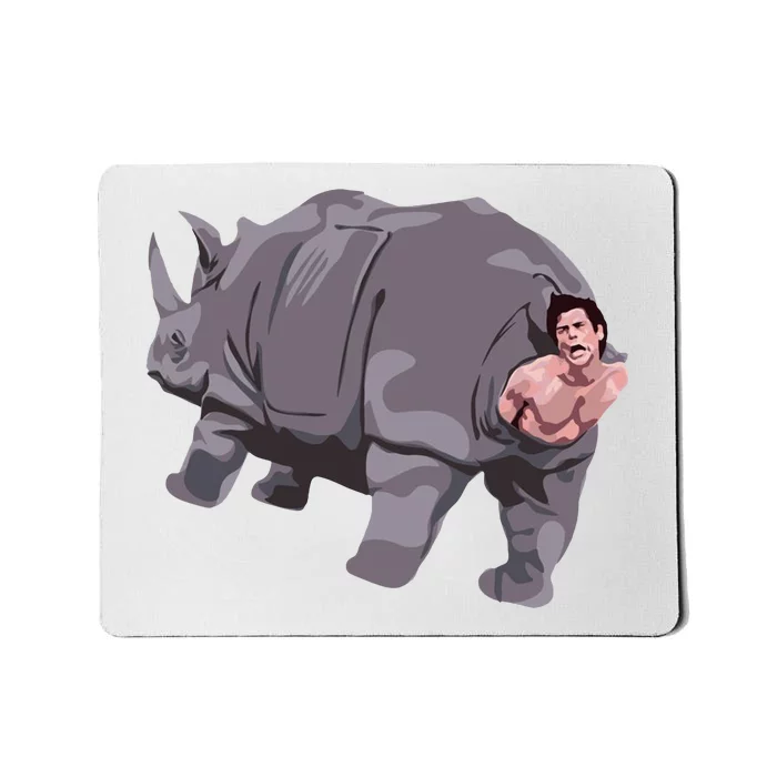 Ace Rhino Funny Humor Mousepad