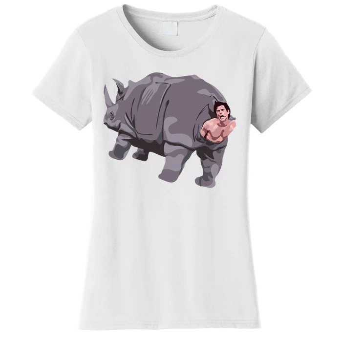 Ace Rhino Funny Humor Women's T-Shirt