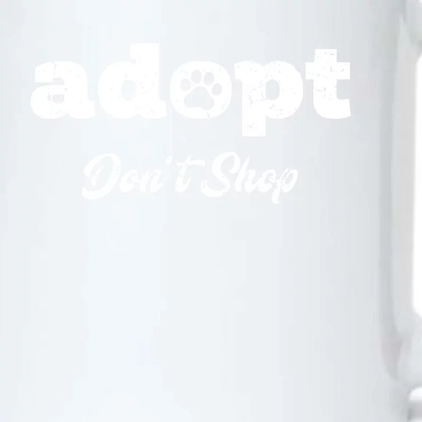 Adopt Rescue Foster Dog Lover Cat Adoption Black Color Changing Mug