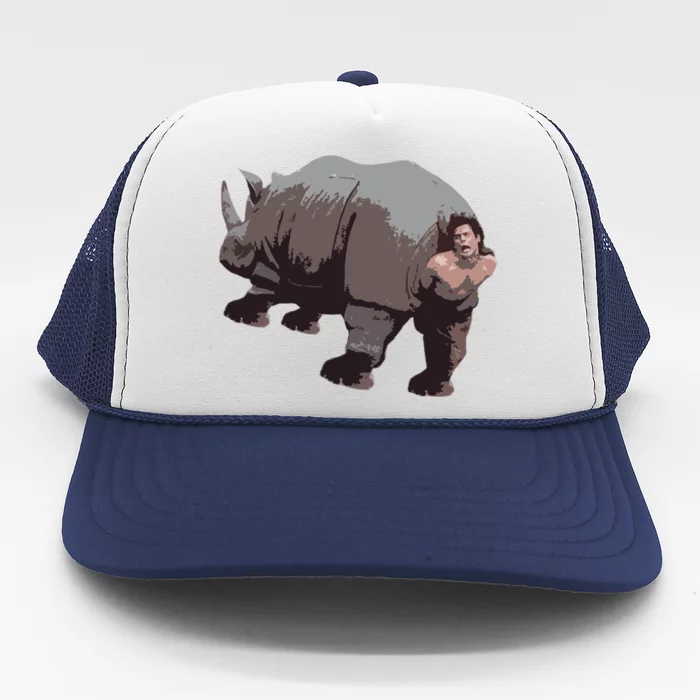 Ace Rhino Funny Trucker Hat